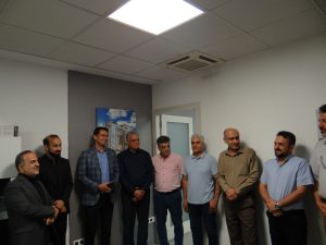 گزارش تصویری بازدید مدیرعامل هلدینگ ساختمانی معلم از بخشهای مختلف شرکت و دیدار حضوری با کارکنان